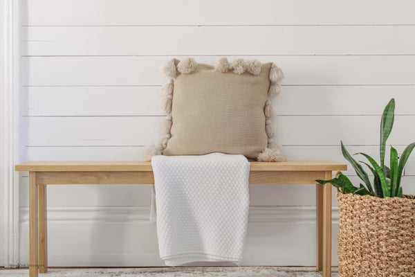 Wooden Interior Bench. Four spots to use it to add style to your home.